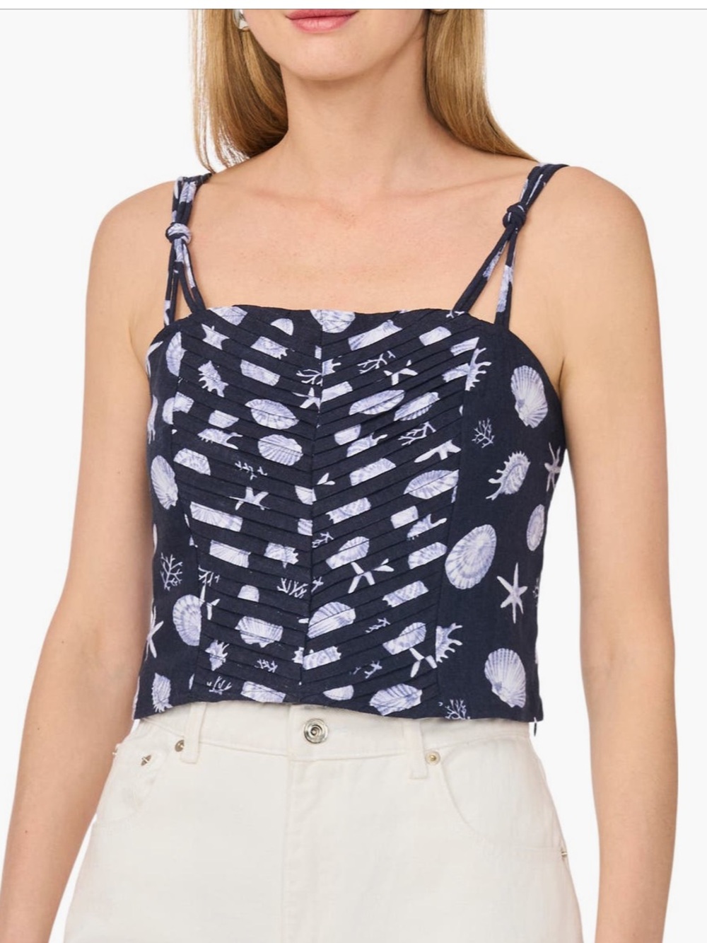NWT 1.STATE cropped shirt size XL